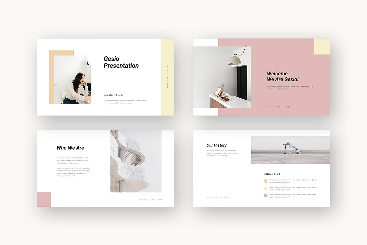 Gesio : Business Kit Keynote, a Presentation Template by Punkl Camp (Photo 2 of 16)