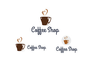 Coffee Shop Logo Template