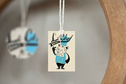 12 Labels Mockup Bundle, a Household Mockup by Little Jimi Shop (Thumbnail 7 of 12)