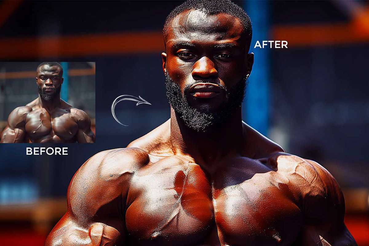 Ultra HD Portrait Enhancer PS Action, an Action Add-On by Studio Retouch (Photo 8 of 10)