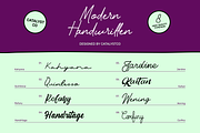 Modern Handwritten Typeface Font, a Handwritten Font by Catalystco Studio (Thumbnail 2 of 11)
