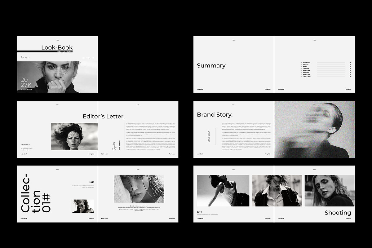 Lookbook - Photography Portfolio, a Brochure Template by TemplateFolio-Shop (Photo 19 of 22)