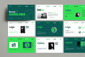 Brand Guidelines Presentation, a Presentation Template by MightyDesign