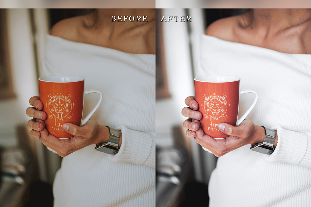 3 Mobile Lightroom Presets White preview 6