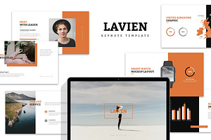 Lavien : Minimal Lookbook Keynote