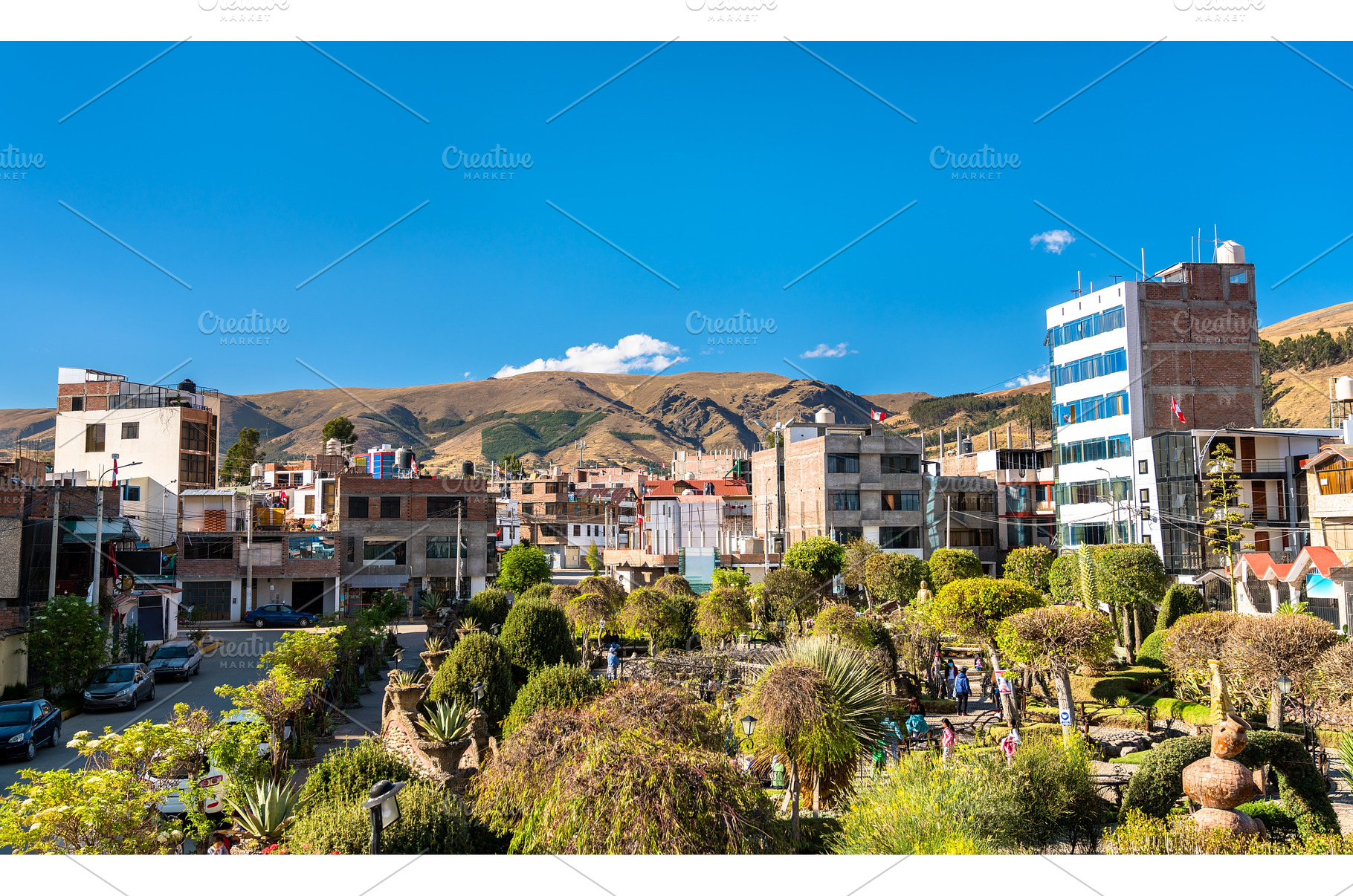 Identity park Huanca in Huancayo, an Architecture Photo by Leonid Andronov