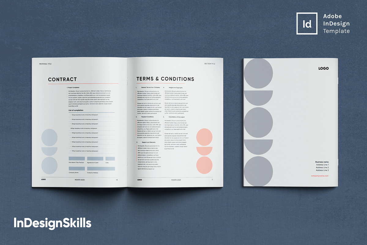 Proposal Template, a Presentation Template by InDesignSkills (Photo 10 of 12)