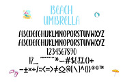Beach Umbrella Duo, a Script Font by DN Creative (Thumbnail 8 of 10)