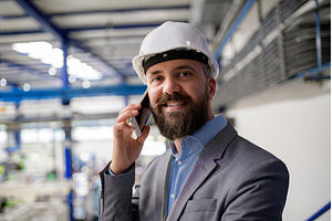 A portrait of project manager or, an Industrial Photo by HalfPoint