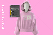 Oversized Hoodie Mockup Realistic, a Hoody Mockup by LESZ Design (Thumbnail 2 of 6)