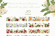 Poem of Flowers Design Set, a Decorative Illustration by WildStrawberry Magic (Thumbnail 13 of 23)