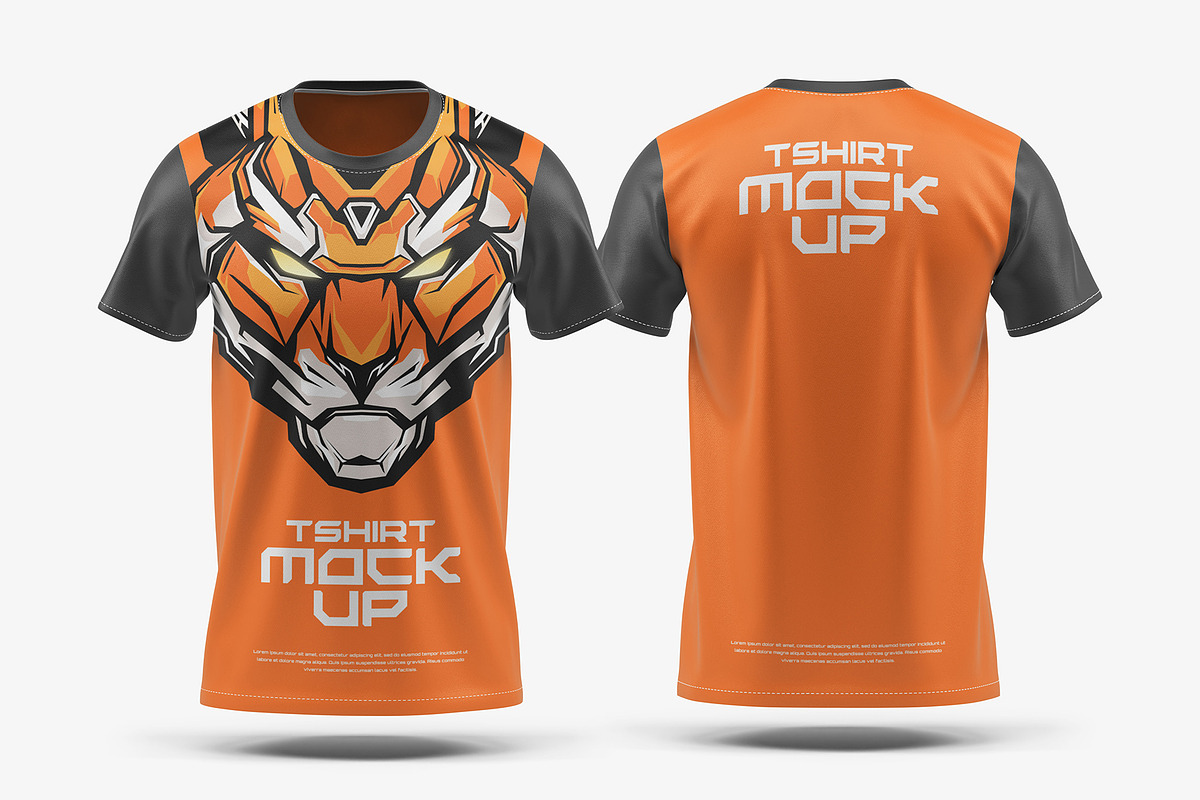 Tshirt Short Sleeve Mockup, a Shirt Mockup by Aksapix Studio (Photo 3 of 4)