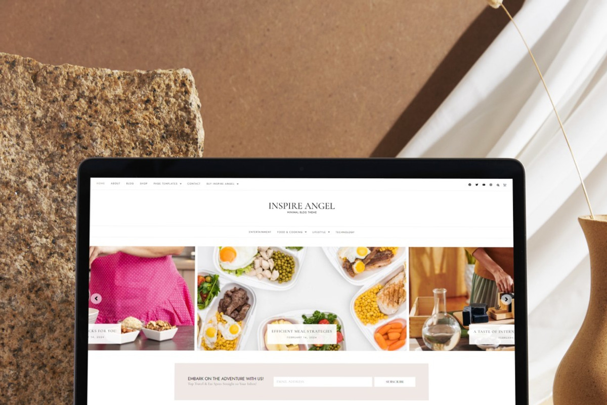 Inspire Angel - Elementor WordPress Blog & Shop WP Theme preview 4