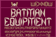 Rough and Raw font, a Font by weknow (Thumbnail 2 of 8)