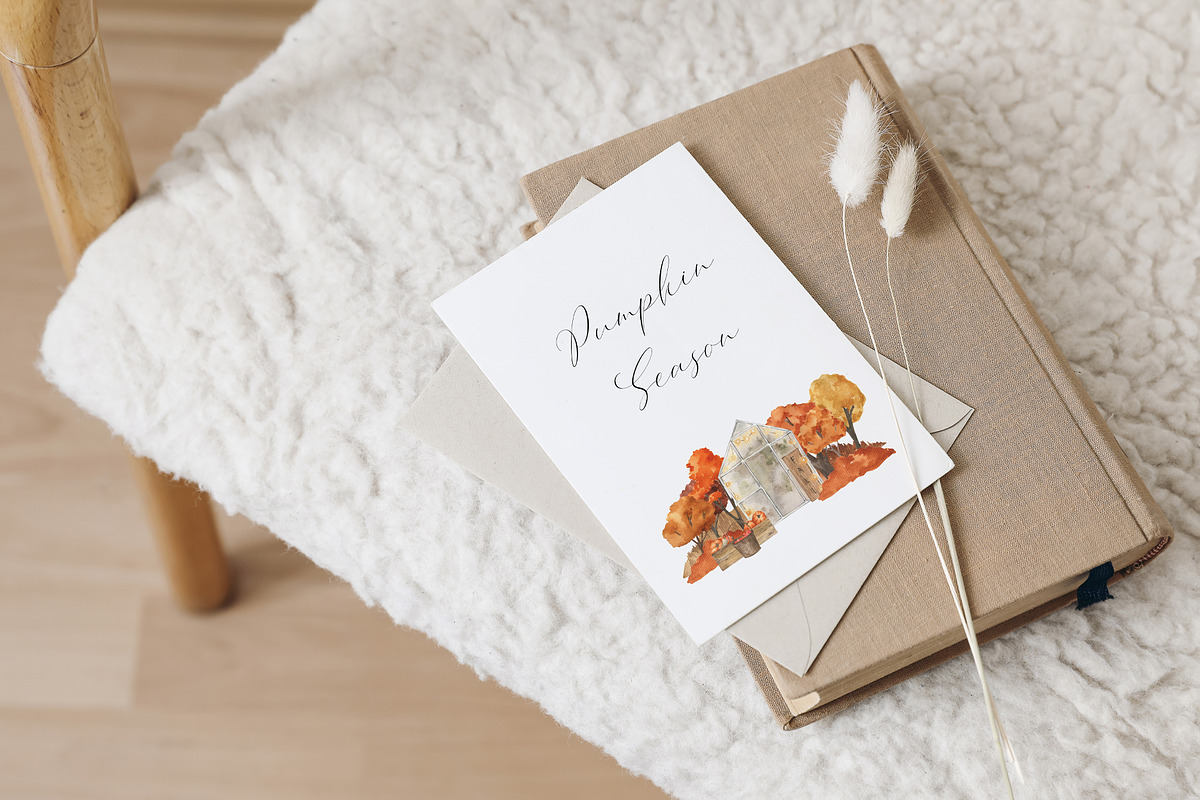 Cozy Autumn Watercolor, a Seasonal Illustration by LiChu Art (Photo 12 of 20)