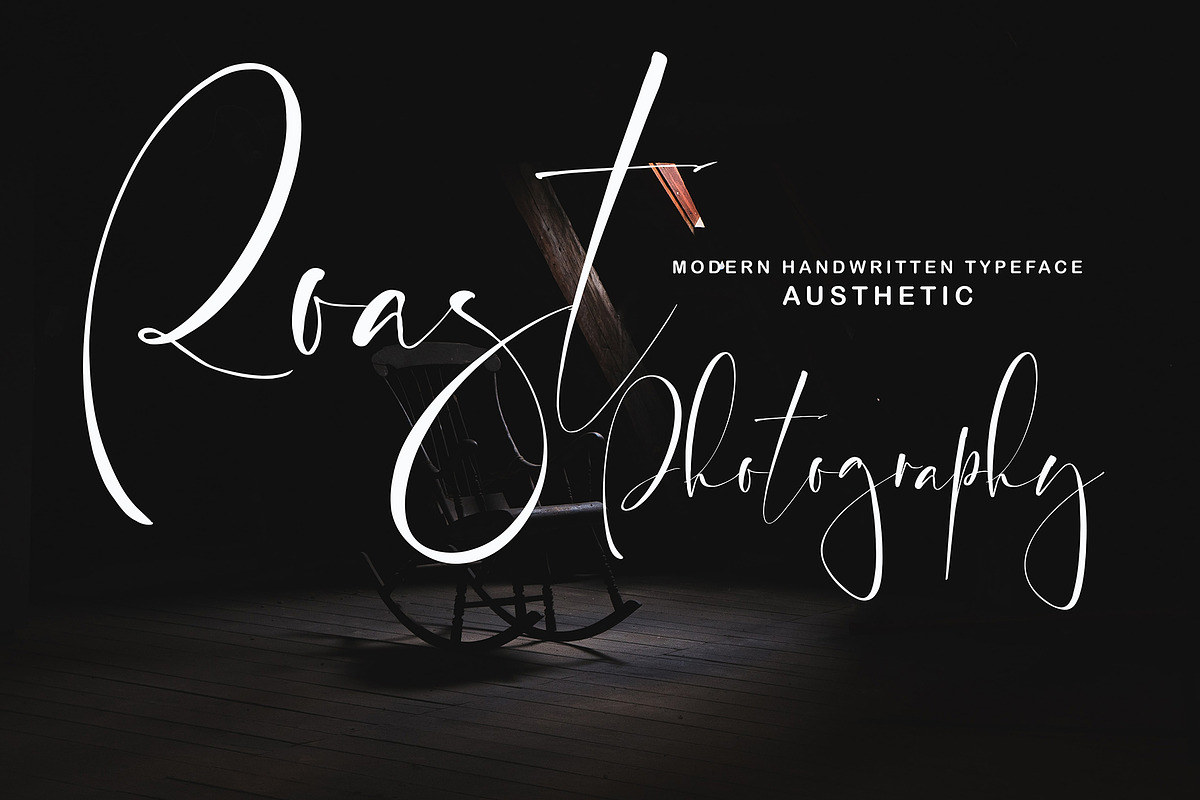 Algoriton, a Script Font by pineungtype (Photo 6 of 10)