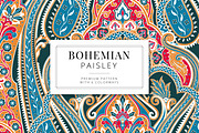 Bohemian Paisley Premium Pattern, a Pattern Graphic by ASTUDIO (Thumbnail 1 of 7)