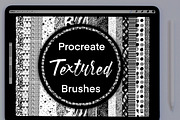 30 Procreate Textured Brushes, a Brush Add-On by Li Zamperini (Thumbnail 1 of 8)