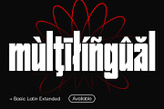 Projekt Display - Condensed Font, a Sans Serif Font by Oskar Biehl (Thumbnail 4 of 10)