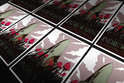 Nuclear Weapon & Flowers Vector Art, a Flyer Template by ashenterprise (Thumbnail 3 of 3)