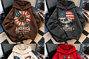 USA Distressed Patriotic Graphics, a Decorative Illustration by ElDesignState (Thumbnail 8 of 11)