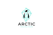 Arctic Penguin Silhouette Logo, a Branding & Logo Template by Signatoro (Thumbnail 1 of 3)
