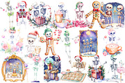 Funny Christmas Skeleton, an Illustration by Wow Magic (Thumbnail 2 of 5)