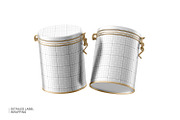 Tin Jar With Locking Lid Mockup, a Cups & Container Mockup by Ram Studio LLC (Thumbnail 10 of 14)