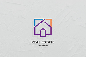 premium real estate logo
