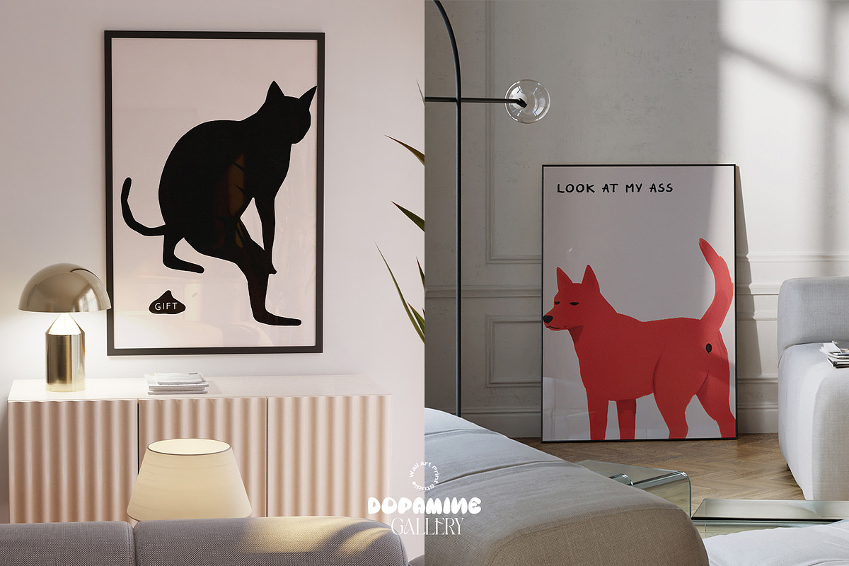 Dopamine Gallery: Poster Bundle 4, a Graphic by Wall Art Print Studio (Photo 14 of 18)