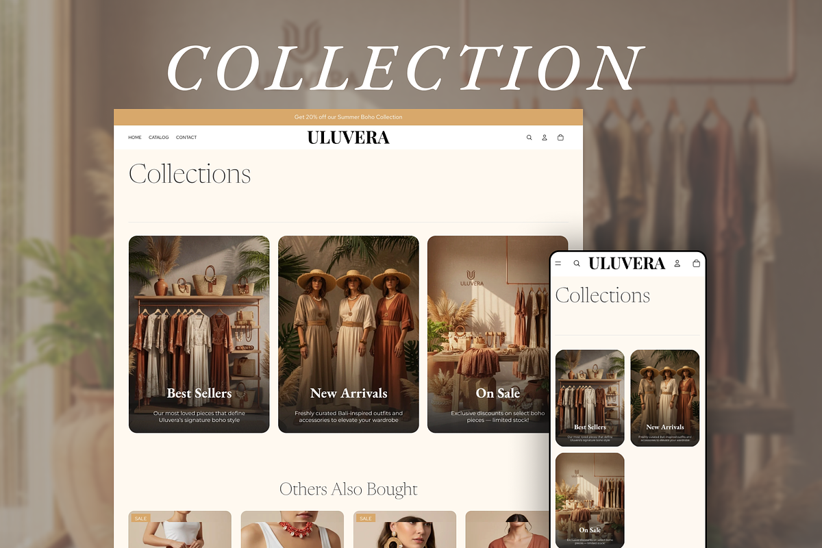 The ULTIMATE Bali Boho Vibe Shopify preview 4
