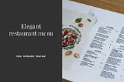 Restaurant Menu, a Flyer Template by BigWeek (Thumbnail 1 of 4)