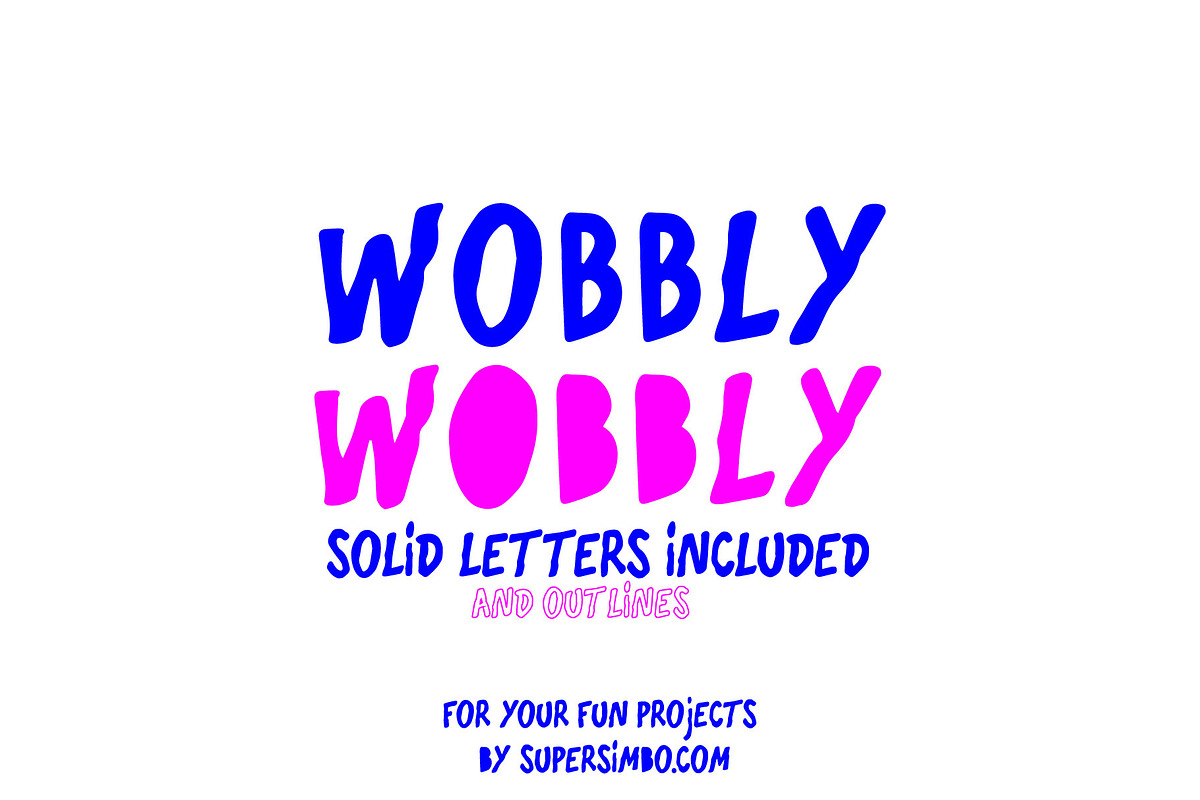 Still Weird | Hand Drawn Letters, a Handwritten Font by Supersimbo © (Photo 3 of 8)