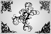50 Ornamental Flourishes (Vector), an Object Graphic by BIOWORKZ (Thumbnail 5 of 5)