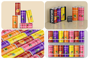 Soda Can Mockups