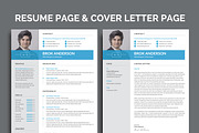 Modern Resume/CV Template, a Resume Template by Proper_media (Thumbnail 2 of 6)
