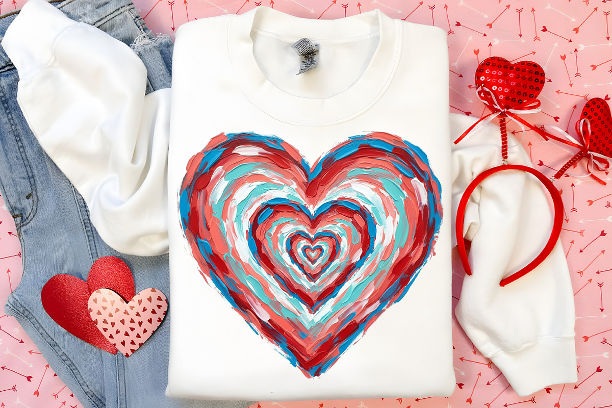 Valentines Day Heart Png, an Illustration by Canvas Craft (Photo 6 of 6)