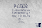 KG Starting Over, a Font by Kimberly Geswein Fonts (Thumbnail 3 of 3)