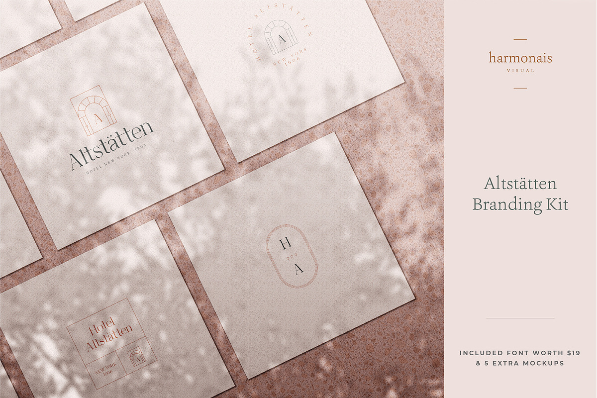 Altstatten Hotel Logo / Branding Kit, a Branding & Logo Template by Harmonais Visual (Photo 1 of 18)