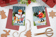 Funny Christmas cards templates, a Card Template by KupalinaArt (Thumbnail 5 of 5)