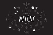Witchy: Vector Pack + Font, a Font by Midnight Grim (Thumbnail 6 of 7)