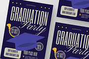 Modern Graduation Invitation, a Flyer Template by Annora Studio (Thumbnail 6 of 6)