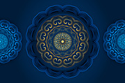 Mandala Oriental Floral art Bundle, a Background Graphic by NJ Himel (Thumbnail 12 of 97)
