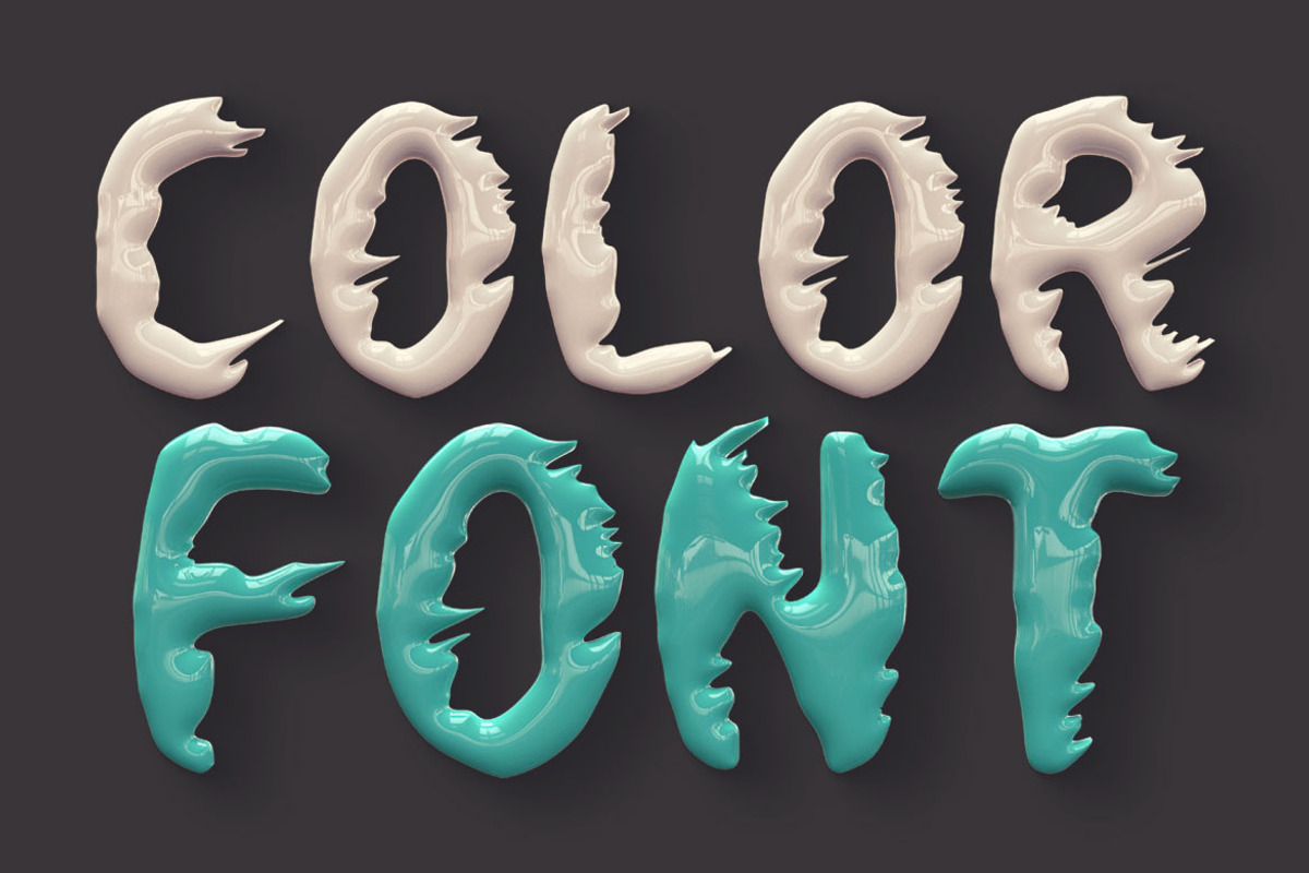 Huge Color SVG Font Bundle – 100 Set, a Font by Deeezy (Photo 54 of 102)