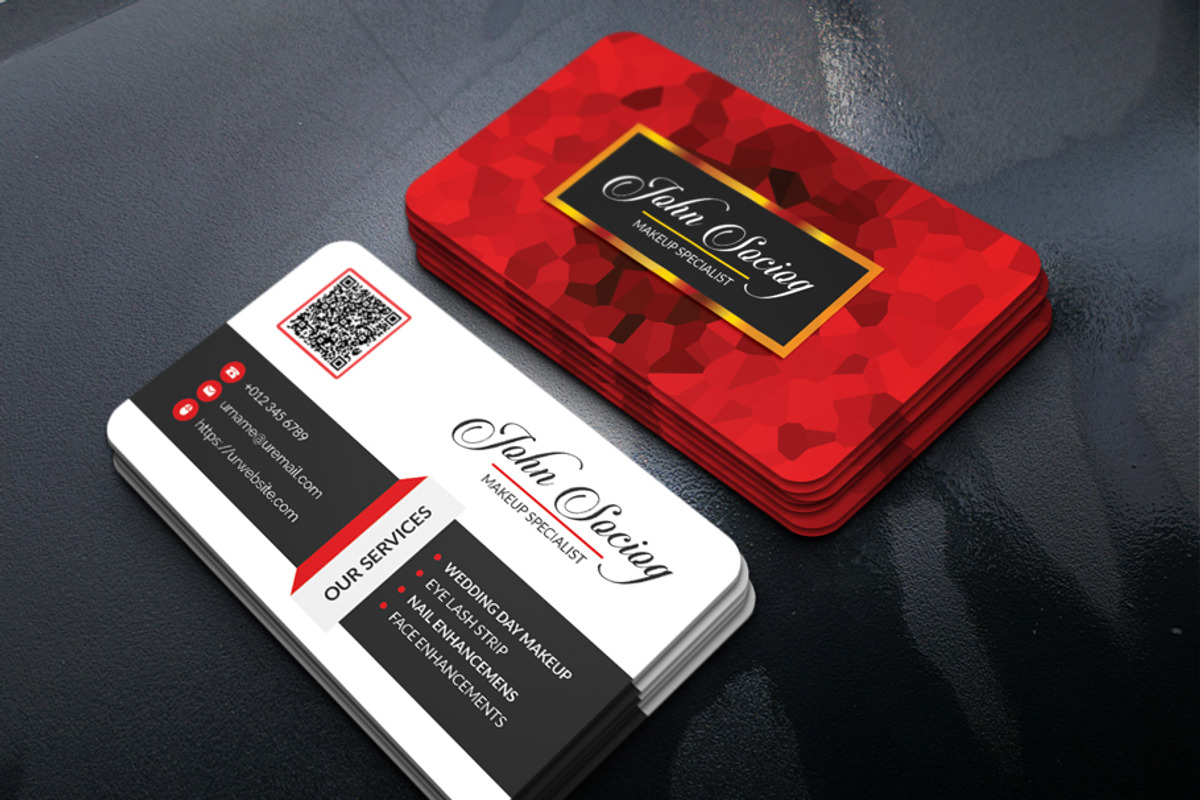 Make up Business Card, a Business Card Template by xnorpix (Photo 1 of 2)