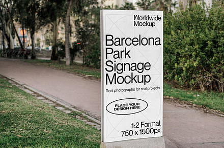 Barcelona Signage Mockup