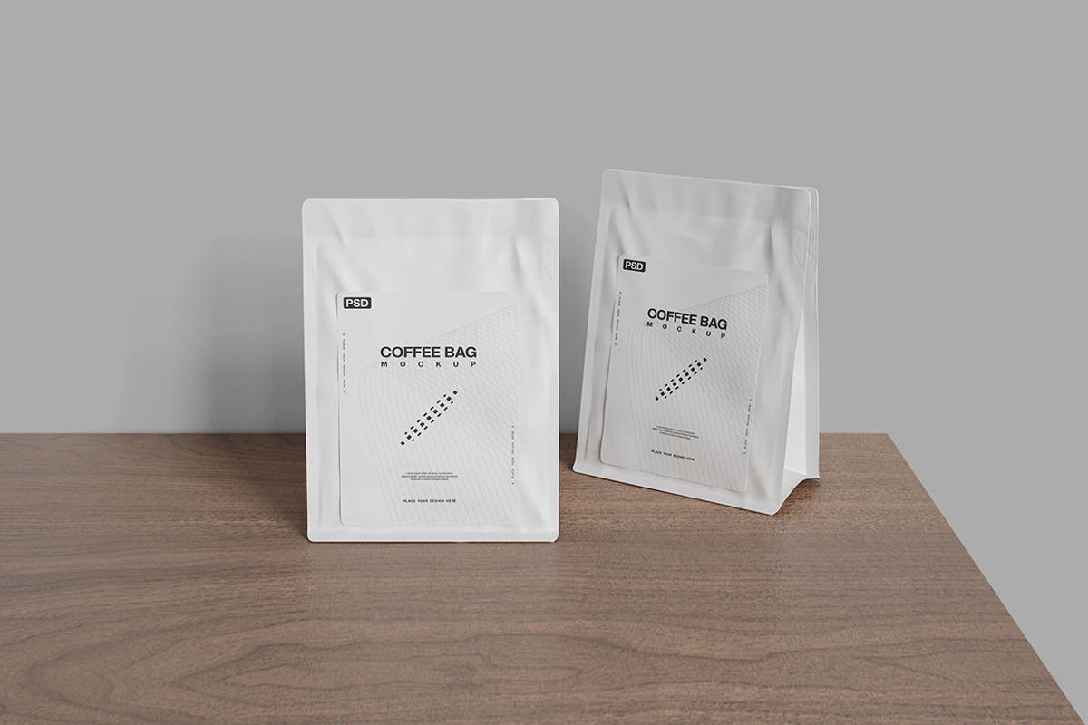 Coffee Bag Mockup, a Product Mockup by MrLetters (Photo 3 of 5)