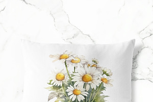 Floral Clipart Watercolor Wildflower