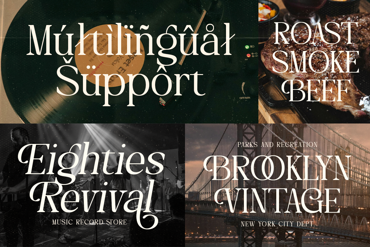 Rachels Bendaty - Retro Serif, a Font by Shakira Studio (Photo 6 of 10)