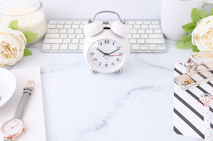 Time and Productivity Stock Photo